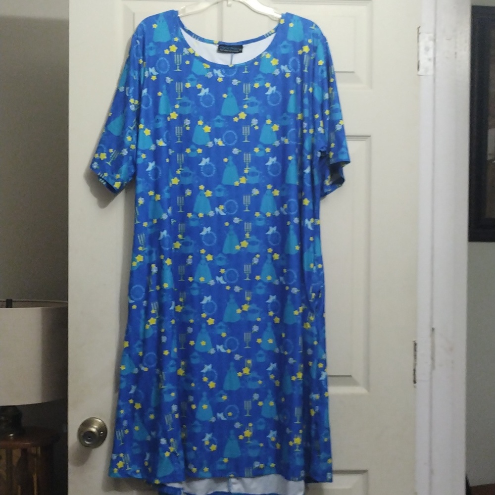 Charlie's Project Cinderella swing dress, pockets and glow in the dark size 4x